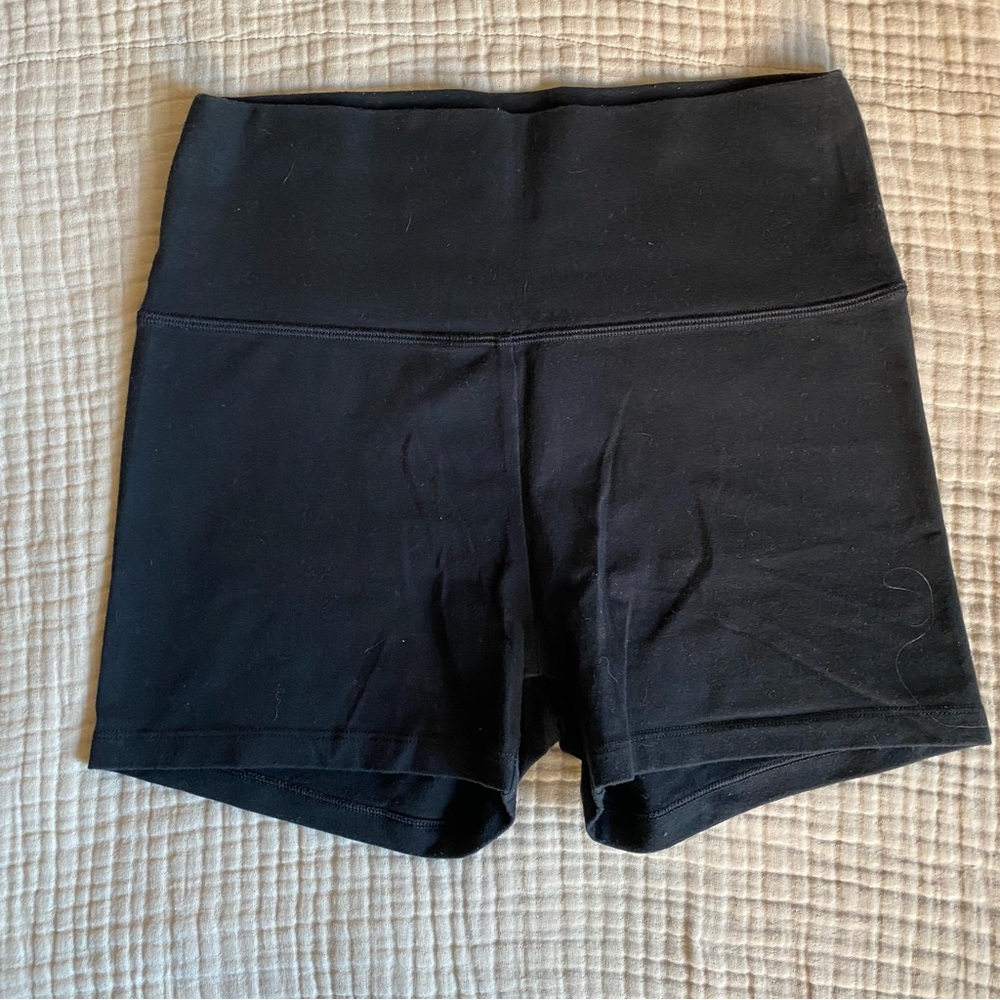 Aerie 3” Black Bike Shorts Size Medium